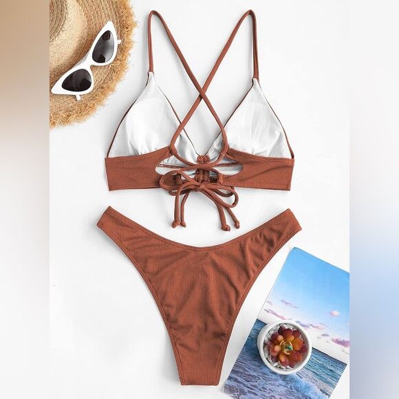 Rust Bikini Set - Picture 3 of 7